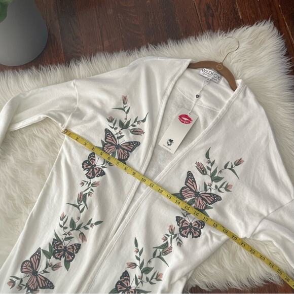 Wildfox Bride Swim Coverup Robe NWT Butterfly - Picture 5 of 7